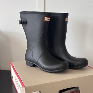 Hunter Classic Black Waterproof Boots- Never Worn